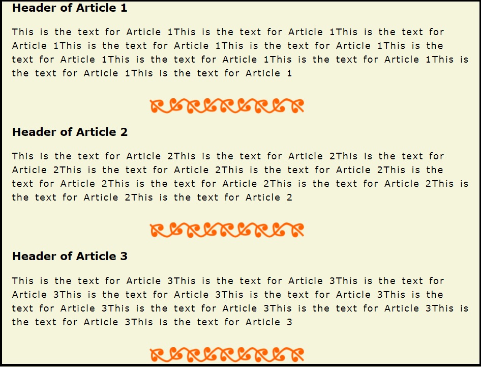 Page Groupings