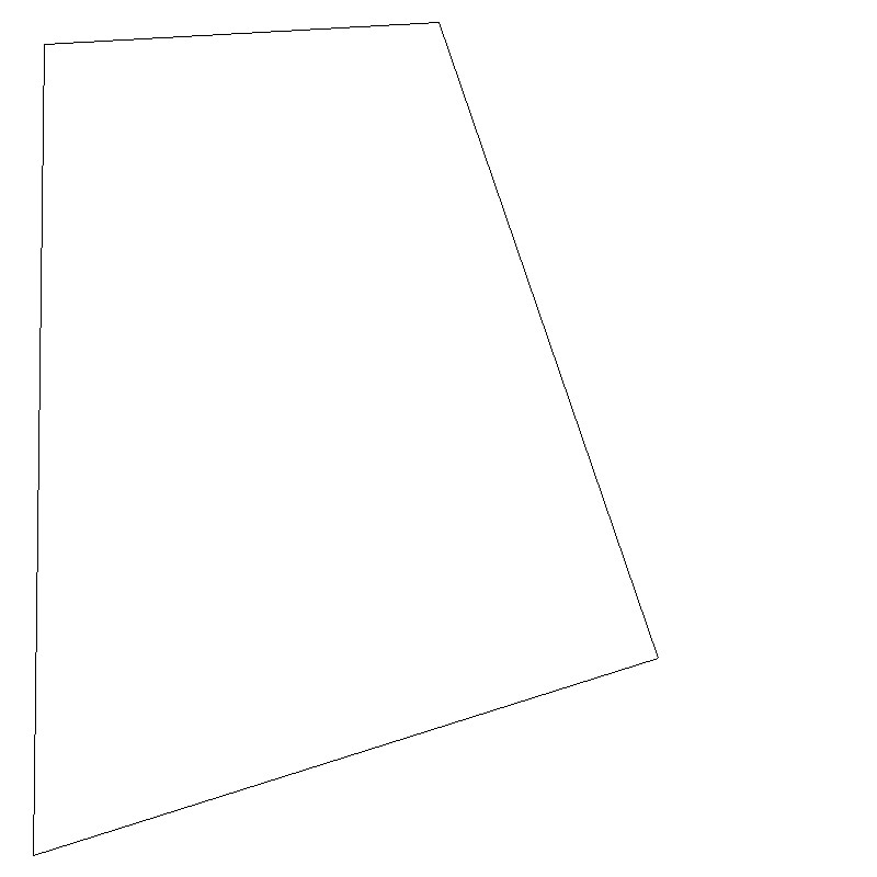 Drawing of a quadrilaterla